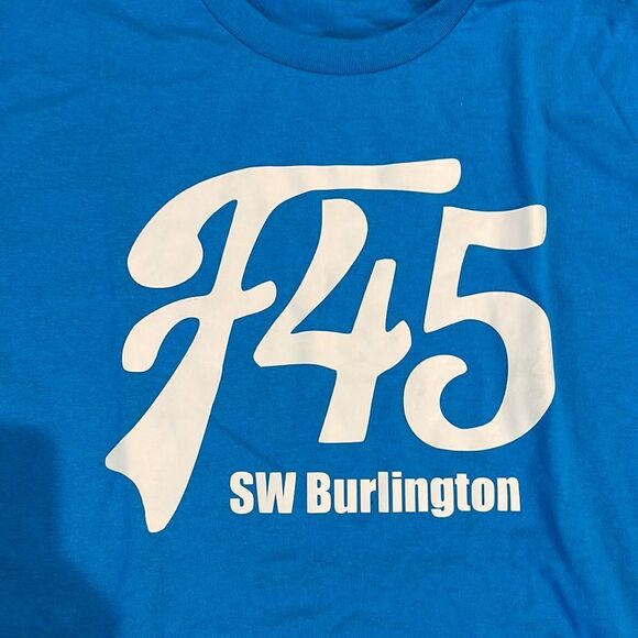 F45 SW Burlington Blue Tee - Picture 2 of 3